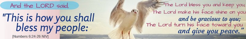 Original Image File: ../images/large/The-Blessing-YouTube-Channel_1110x180.jpg Text includes The Blessing, Numbers 6:23-26 NIV.